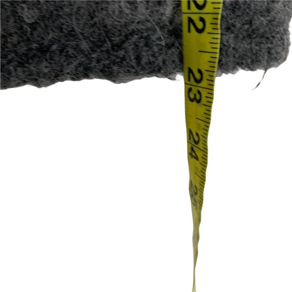 Holistia Alpaca Blend Sleeveless Asymmetrical Zip Up Vest Medium - Picture 6 of 6